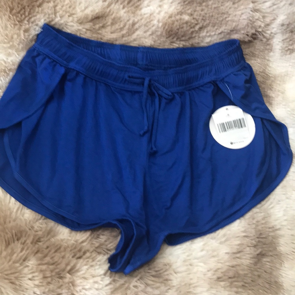 The Jiva Shop Shorts Size Large Royal Blue  NWT